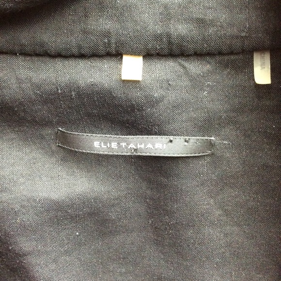 Elie Tahari linen blend jacket - Picture 6 of 8